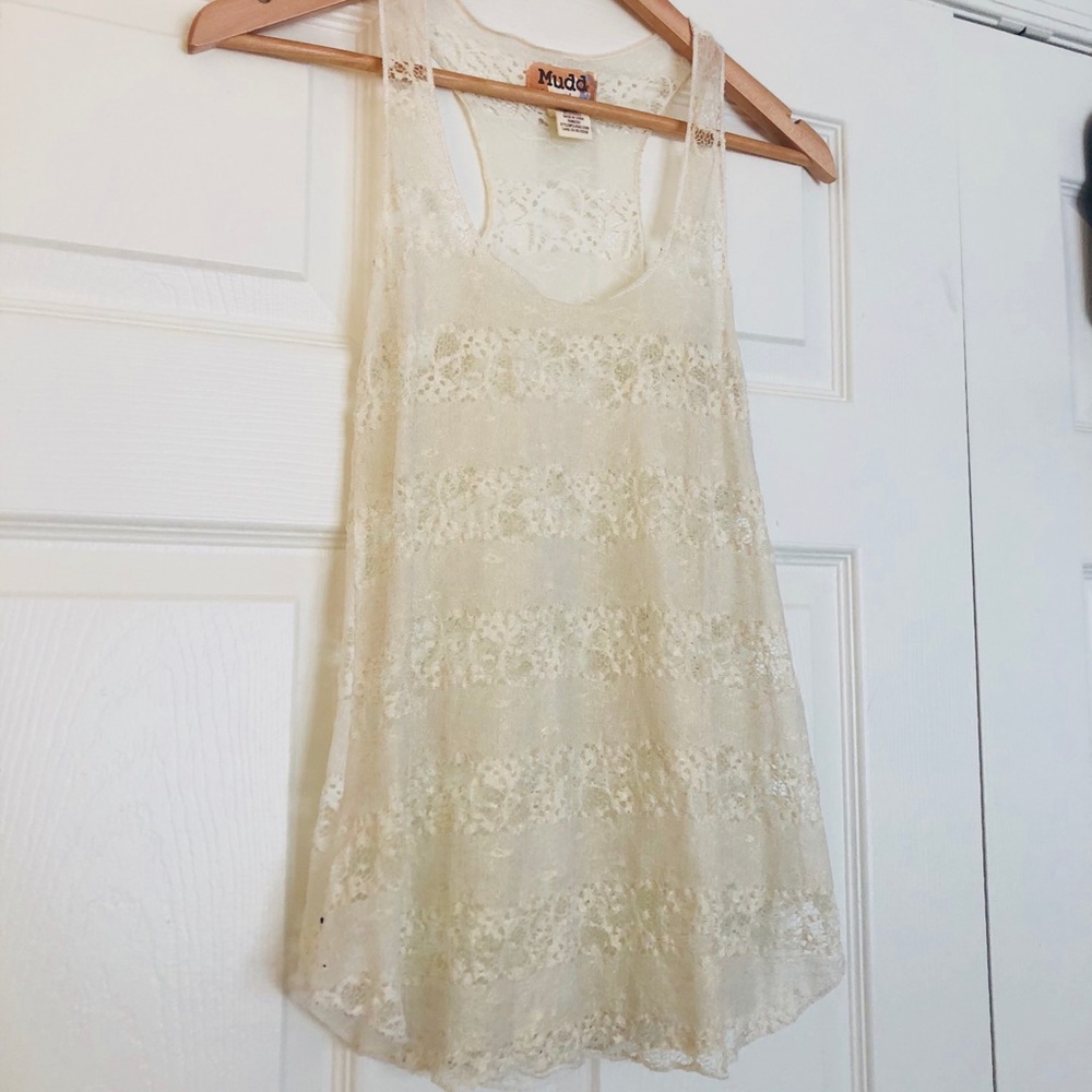 ✨Lace racer back tank✨